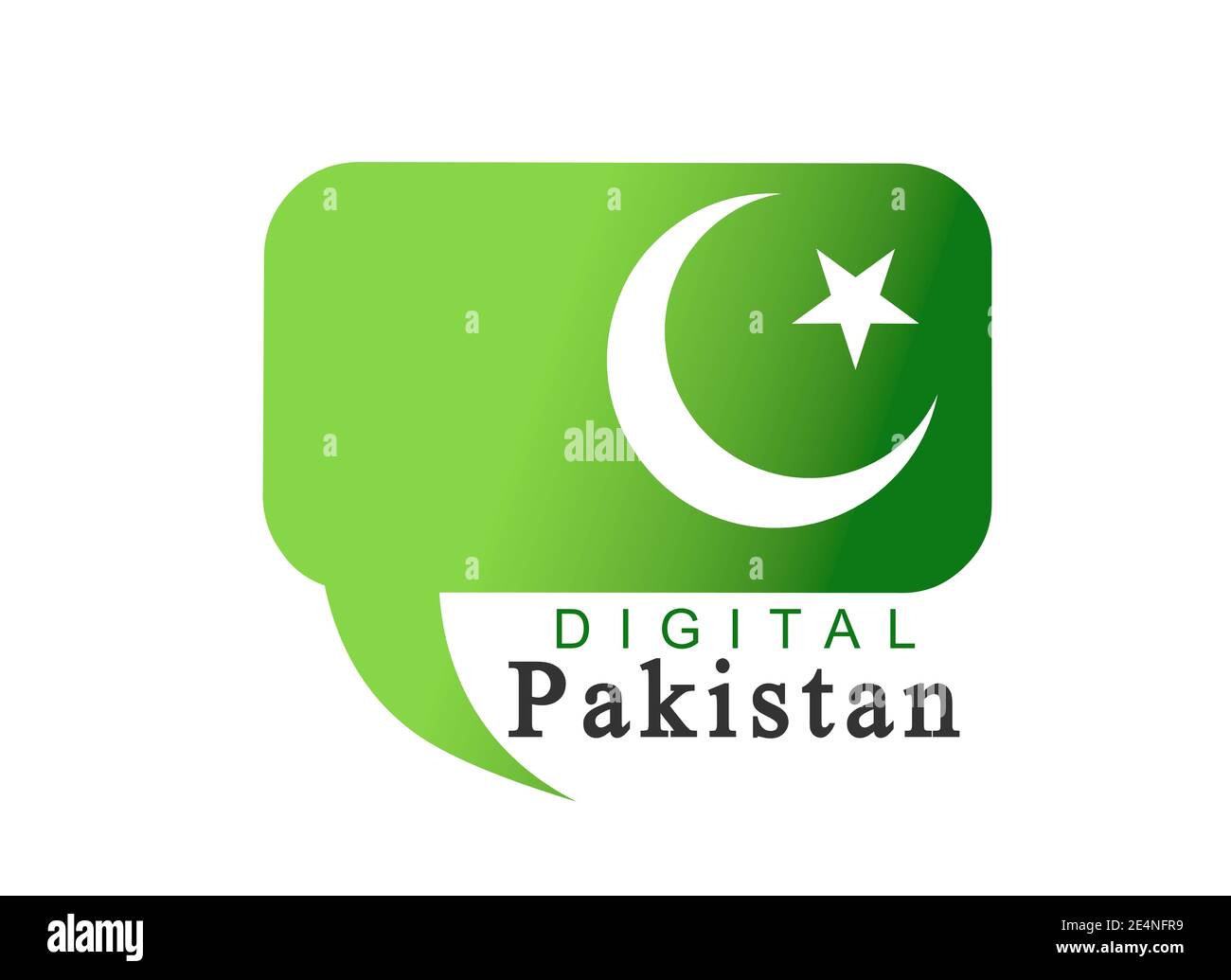 Pakistan Resolution Day, 23. März, mit kreativem Design Illustration Konzept des Pakistans Nationalfeiertag Gruß, 23. März, Flagge, patriotisches Plakat, Stockfoto