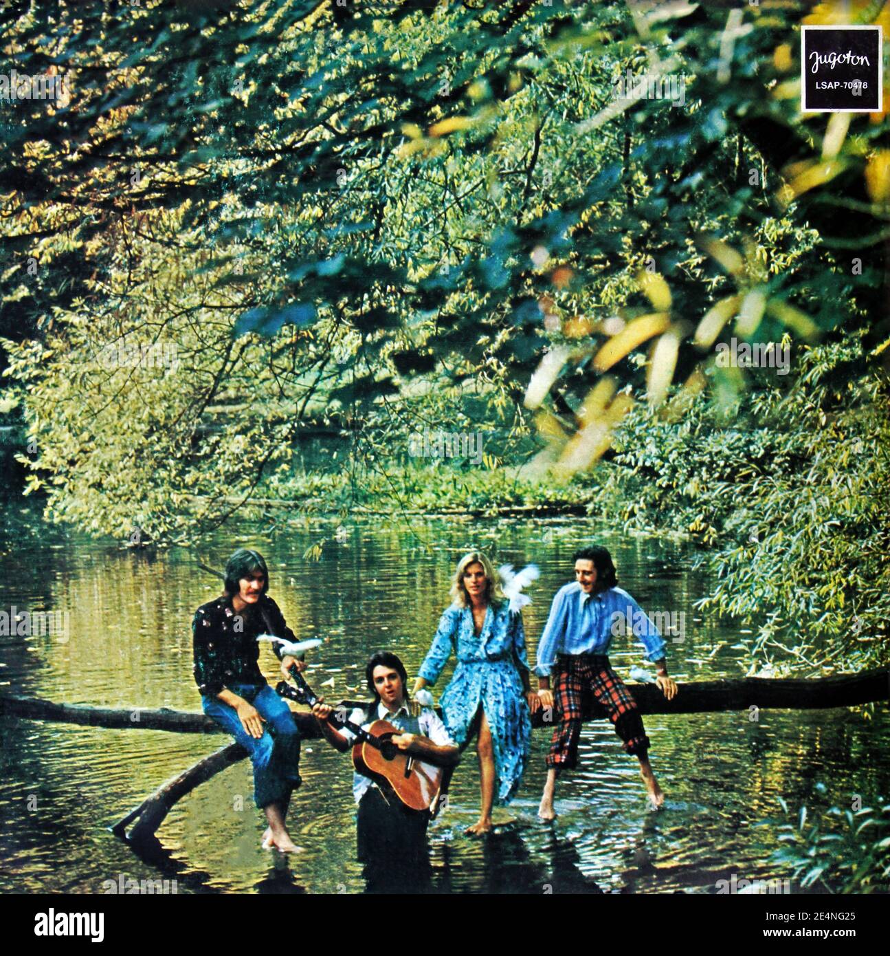 Flügel: 1971. LP Frontcover: Wild Life Stockfoto