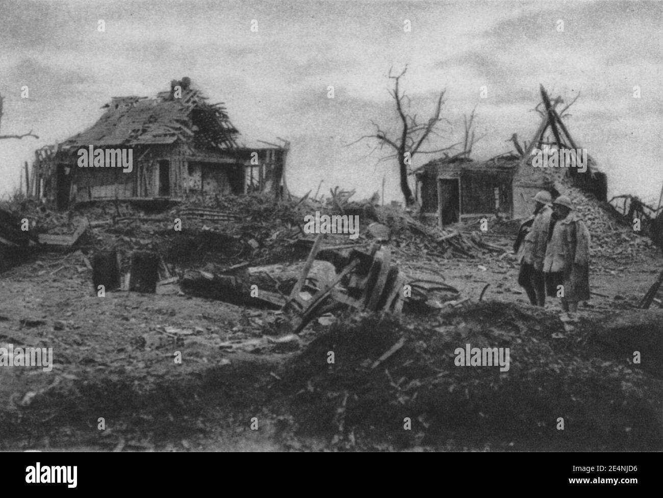 Maurepas (Somme). Stockfoto