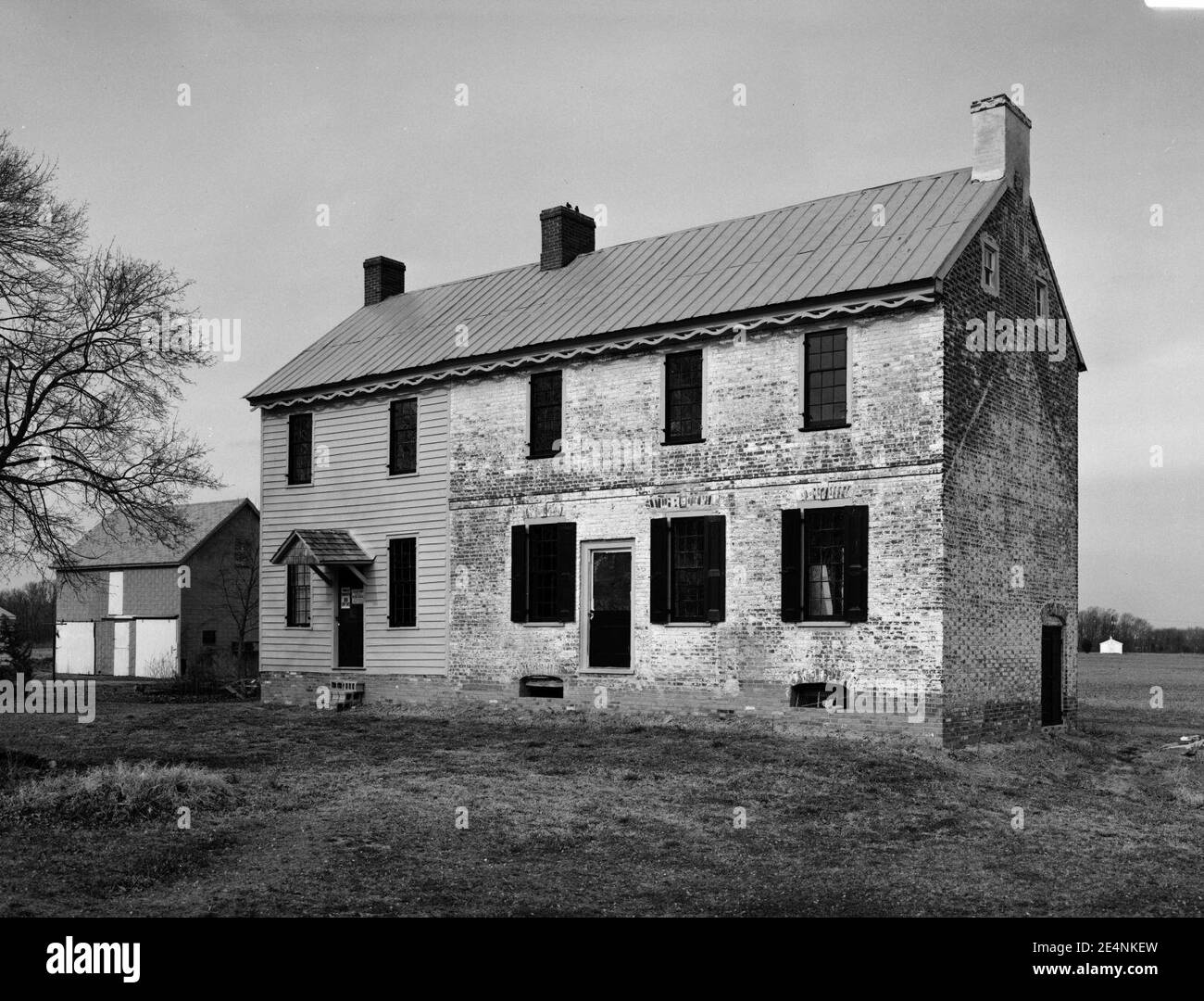Matthew Lowber House, North Main Street, Magnolia, Kent County, DE. Stockfoto
