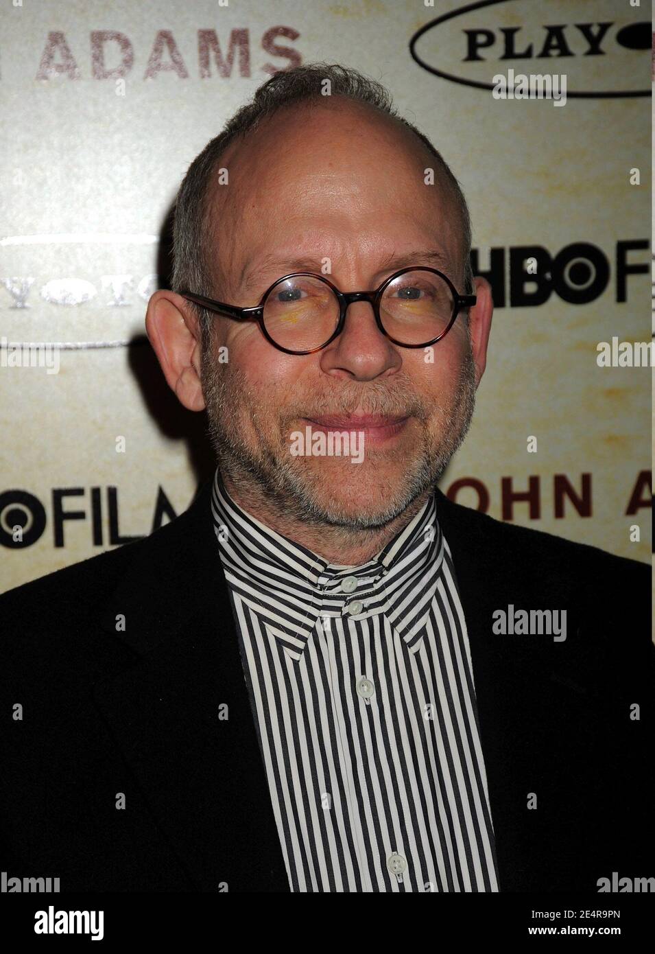 Bob Balaban kommt zur Premiere der ersten beiden Teile der Home Box Office Miniserie 'John Adams' von HBO, die am Montag, 3. März 2008, im Museum of Modern Art in New York City, NY, USA, stattfand. Foto von David Miller/ABACAPRESS.COM Stockfoto