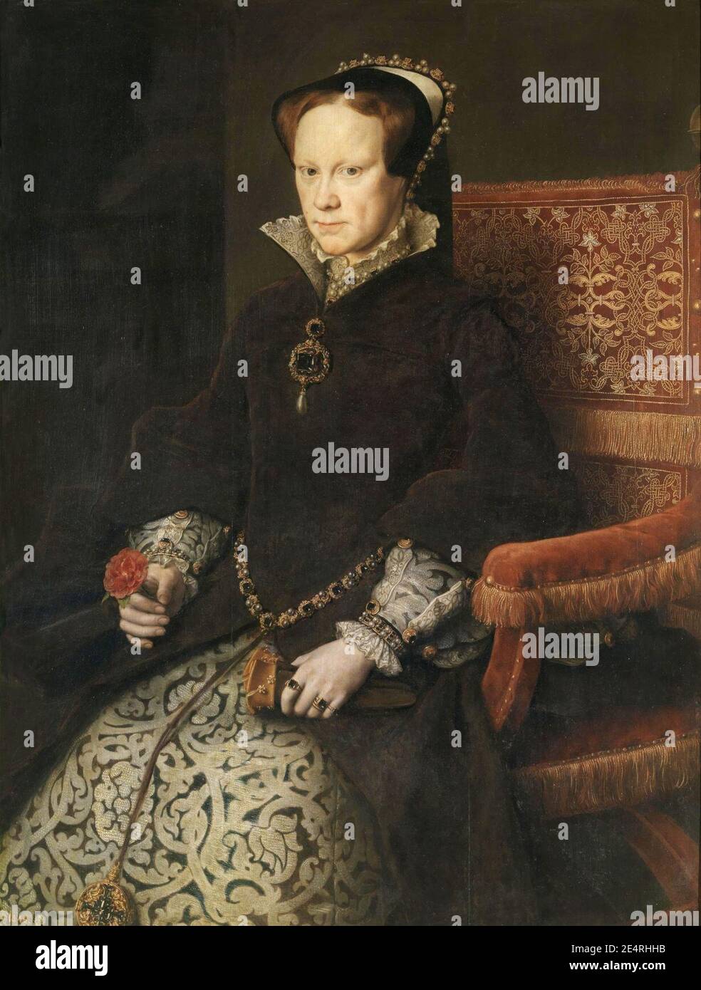 Maria I. von England. Stockfoto