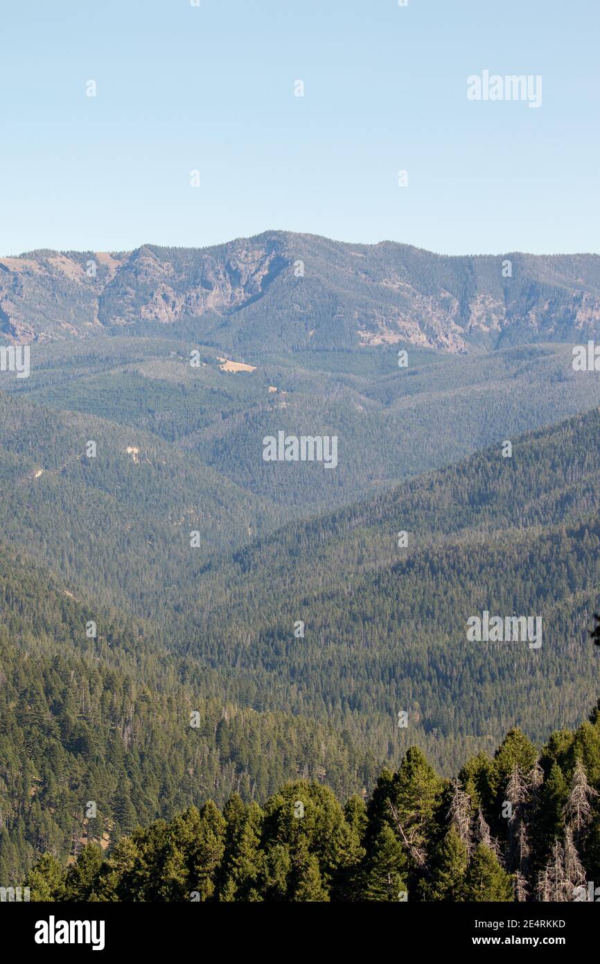 Bozeman Mountains Stockfoto