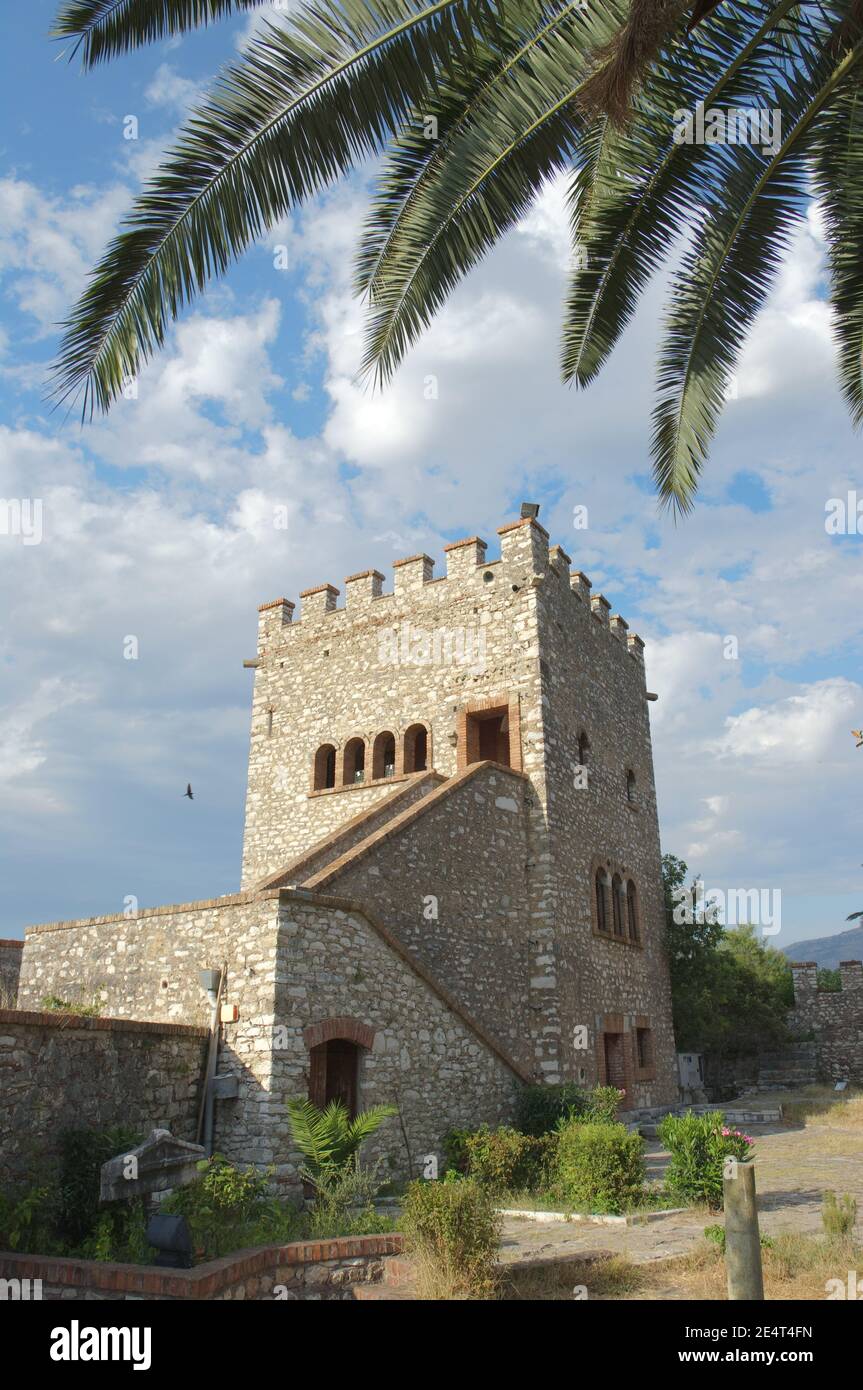 Schloss-Museum von Butrint eine alte Stadt in Albanien, in der Nähe der griechischen Grenze Stockfoto