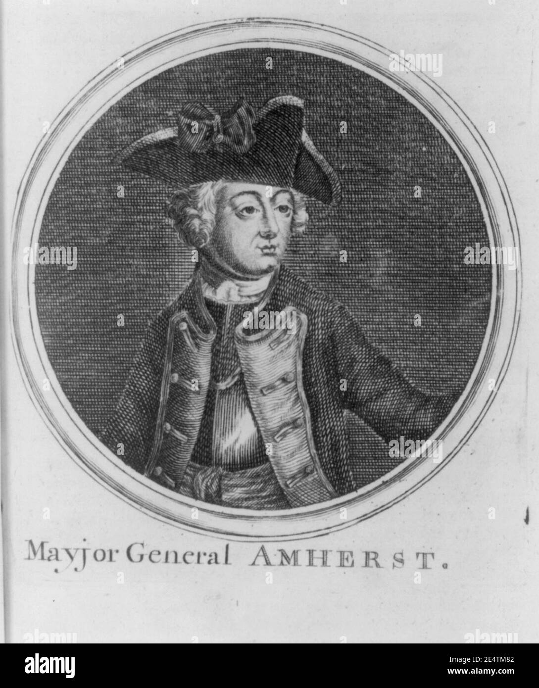 Allgemeine mayjor Amherst Stockfoto