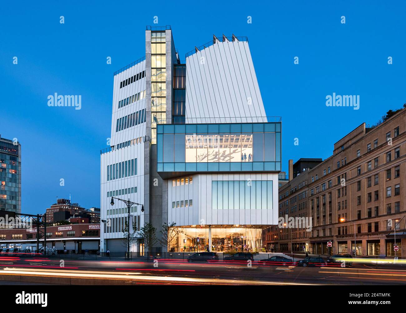 Renzo Piano Architecture Whitney Museum New York City Stockfoto