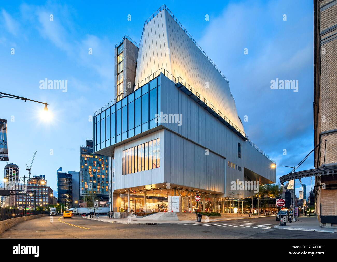 Whitney Museum von Renzo Piano Architecture New York City Stockfoto