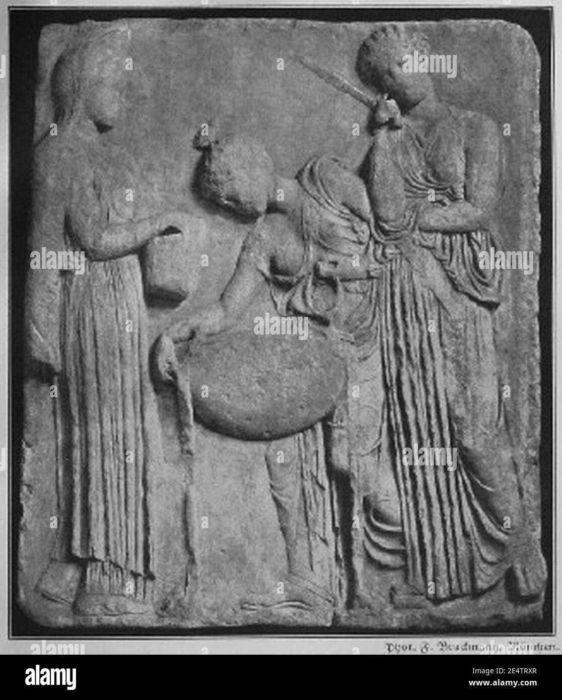 Medea und die Peliaden F Bruckmann. Stockfoto