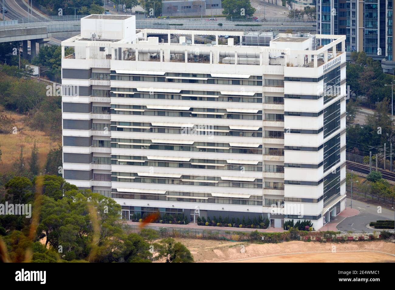 Lo Kwee Seong Integrated Biomedical Sciences Building, Chinese University of Hong Kong Stockfoto