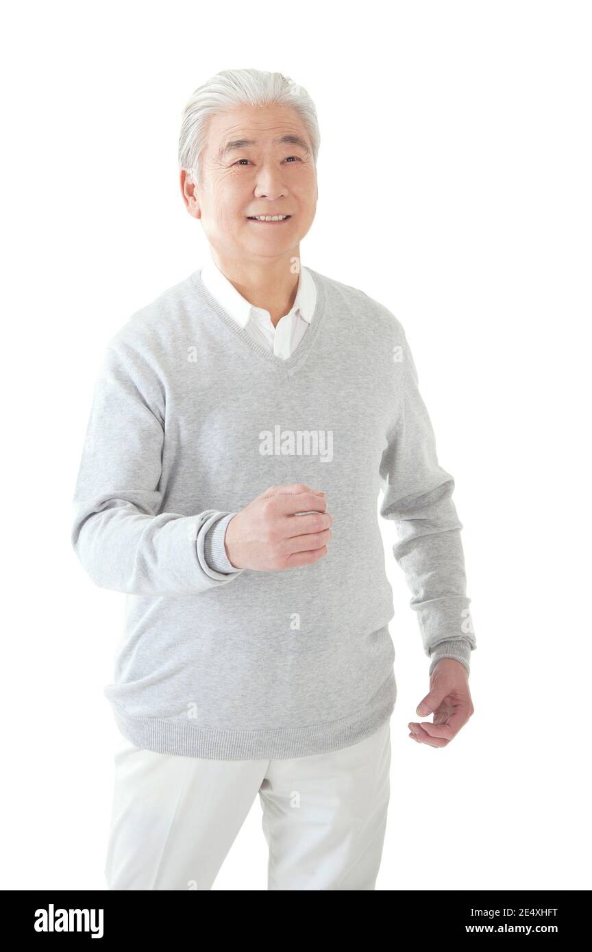 Der alte Mann Porträt hohe Qualität Foto Stockfoto