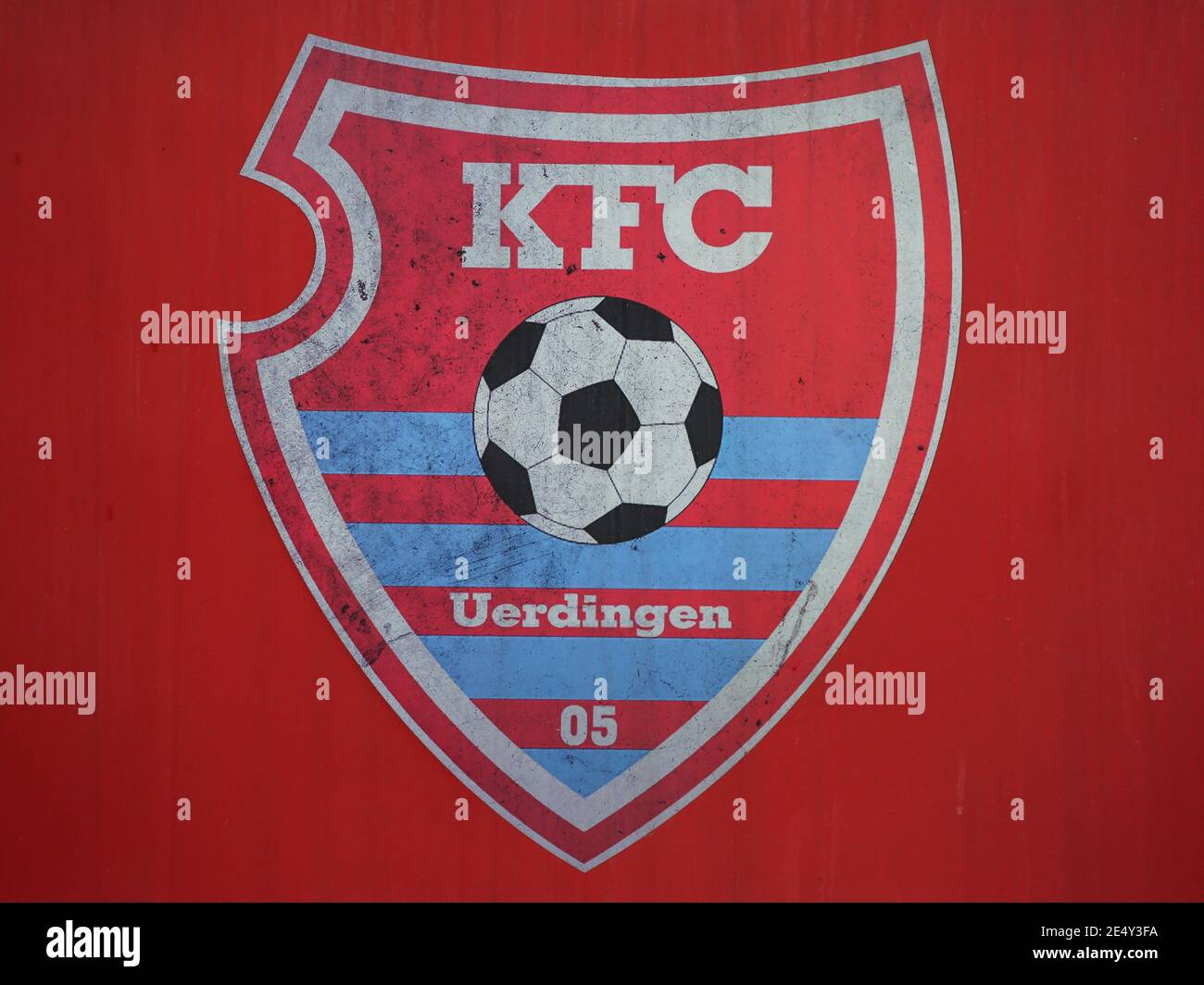 KFC Uerdingen 05 Home Maillot de foot 1990 - 1991