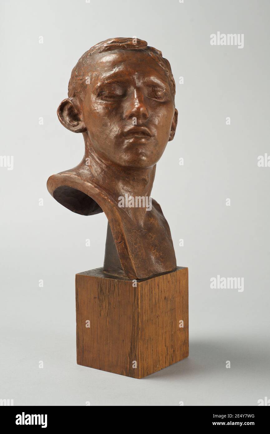 Auguste Rodin: Büste aus der Bronzezeit Stockfoto