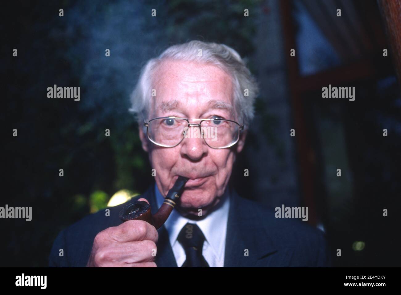 Nils Göran David Malmqvist (1924 – 2019) . Das Foto wurde um 2010 aufgenommen. Stockfoto