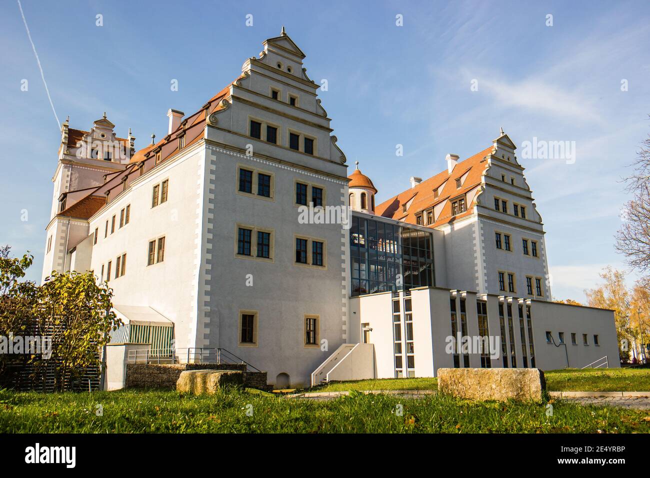 Schloss Osterstein in Zwickau Ostdeutschland Stockfoto