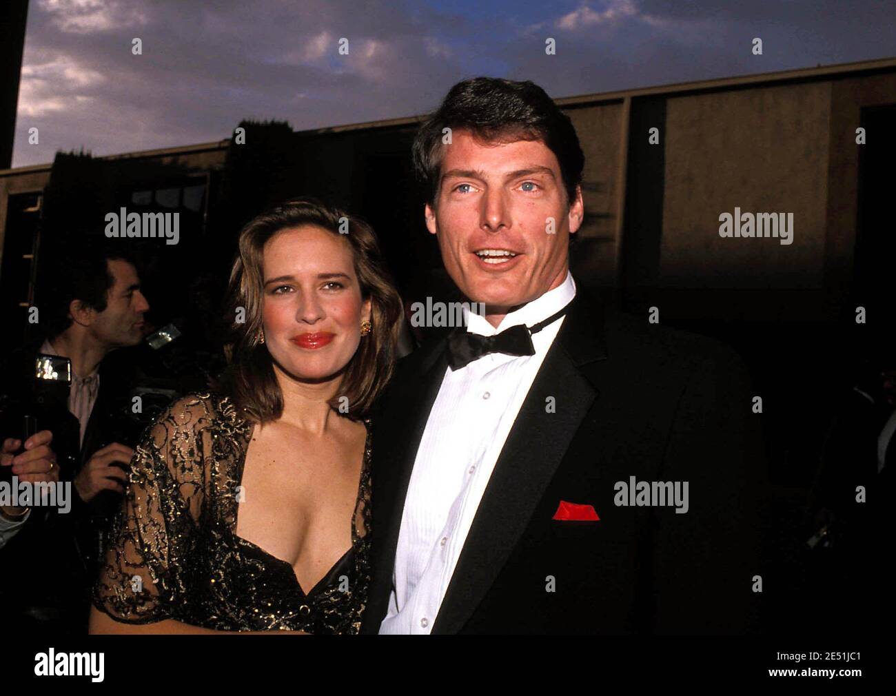 Christopher Reeve und Ehefrau Dana Reeve Quelle Ralph Dominguez