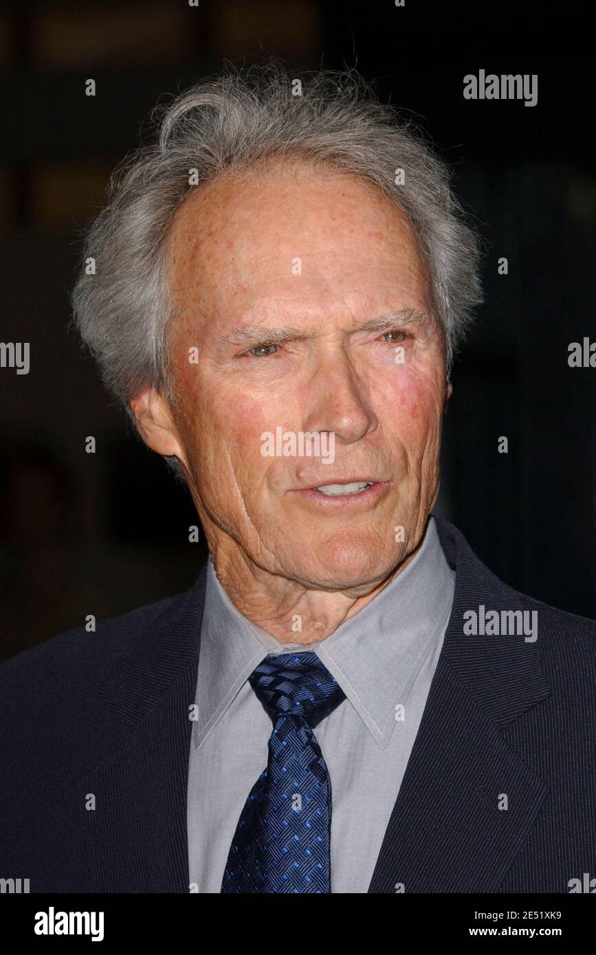 Schauspieler Clint Eastwood kommt am 29. Mai 2008 bei Warner Home Video zur Veröffentlichung von "Dirty Harry", der Filmreihe im Director's Guild Theatre in Los Angeles, CA, USA, an. Foto von Apega/ABACAPRESS.COM Stockfoto
