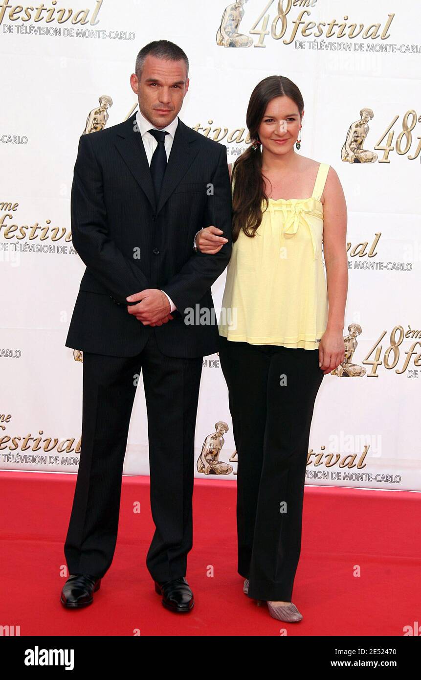 Emmanuelle Boidron bei der Eröffnung des 48. Monte-Carlo TV Festivals in Monaco am 8. Juni 2007. Foto von Denis Guignebourg/ABACAPRESS.COM Stockfoto