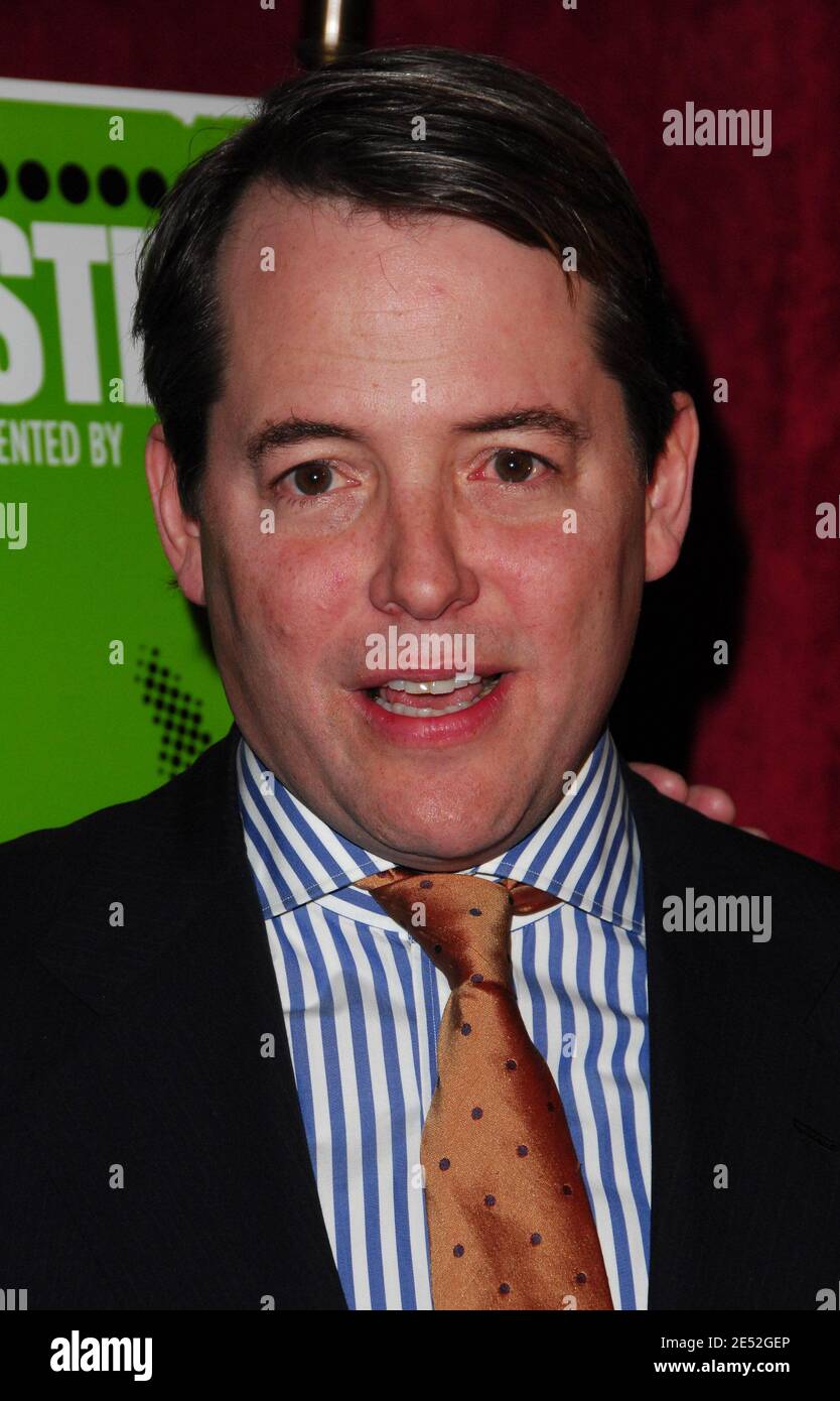 Schauspieler Matthew Broderick besucht am 2. April 2008 die 13