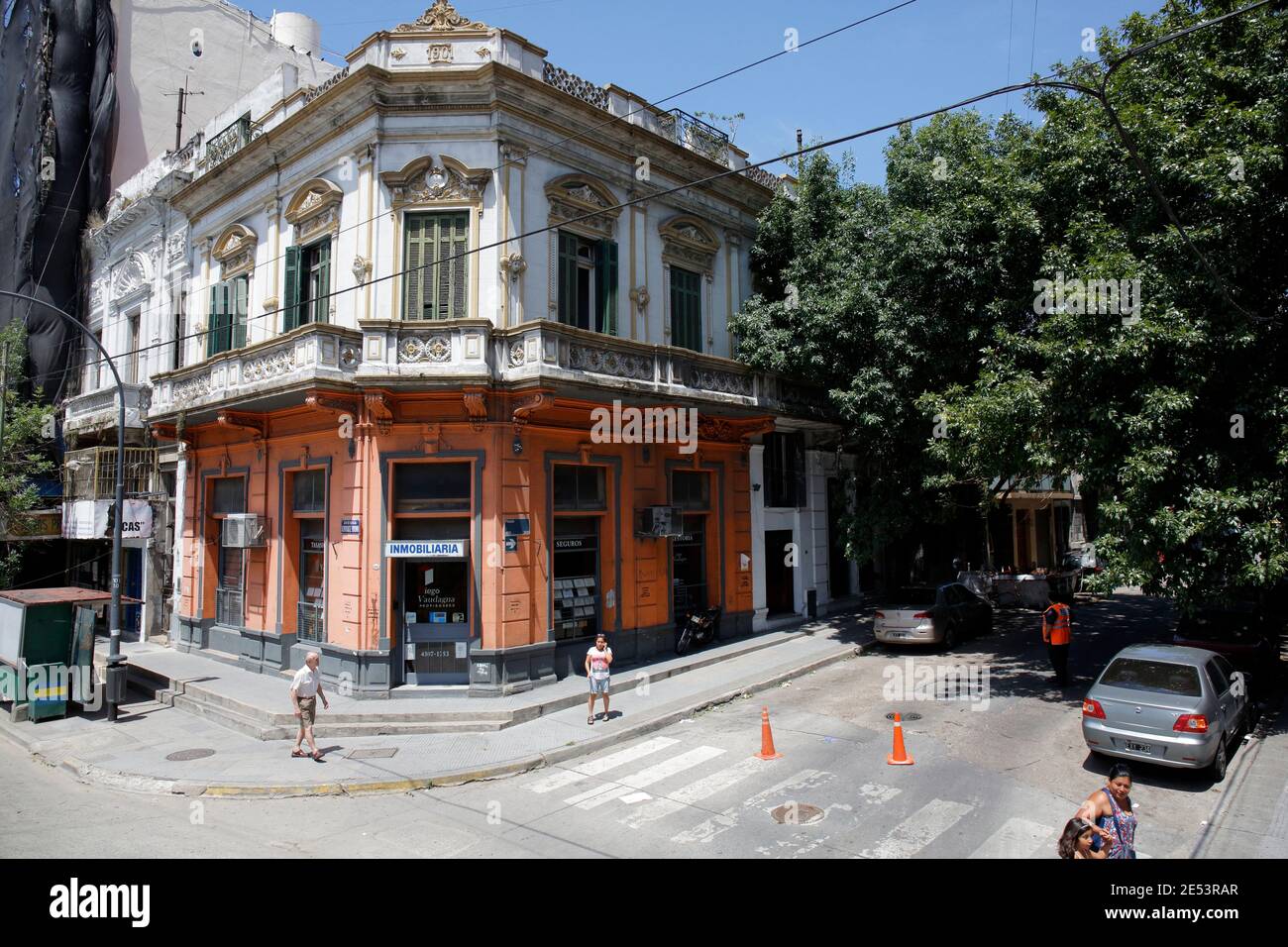 1901 Historic Building, La Boca District, Buenos Aires, Argentinien 26. Jan 2016 Stockfoto