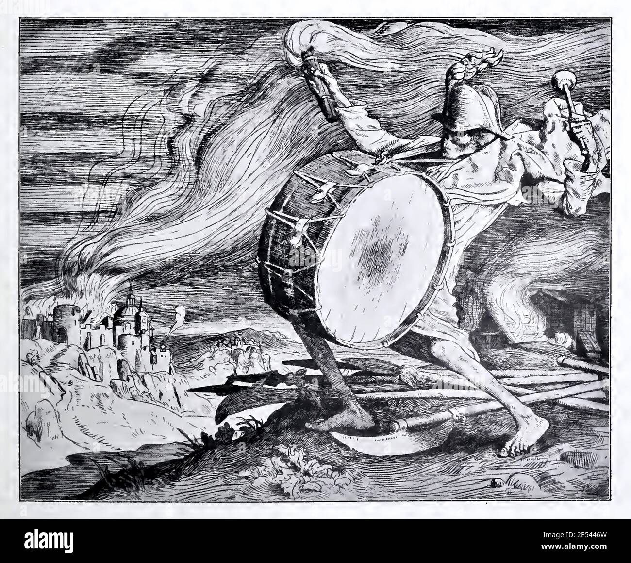 William Strang - Krieg - 1903 Stockfoto