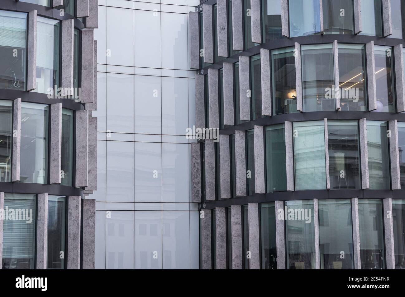 Metropolitan - Bürogebäude entworfen von Sir Norman Foster befindet Pilsudski Platz in Warschau, Polen Stockfoto