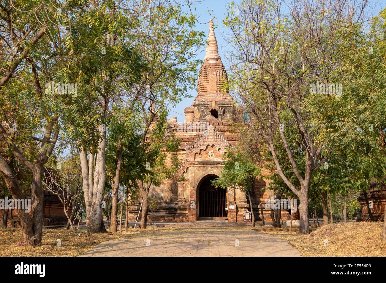 Tempel in Bagan, Burma, Myanmar Stockfoto