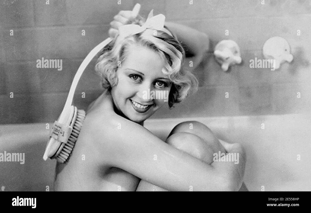 BLONDE CRAZY 1931 Warner Bros. Pictures Inc. Film mit Joan Blondll Stockfoto