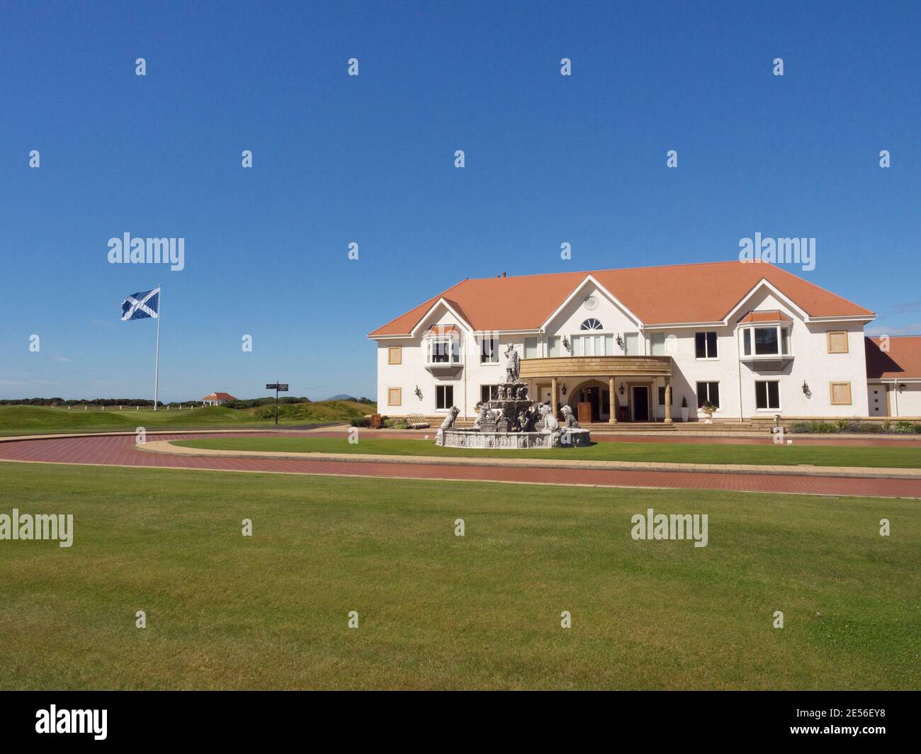 Der Trump Turnberry Golf Course in Ayrshire in Schottland. Stockfoto