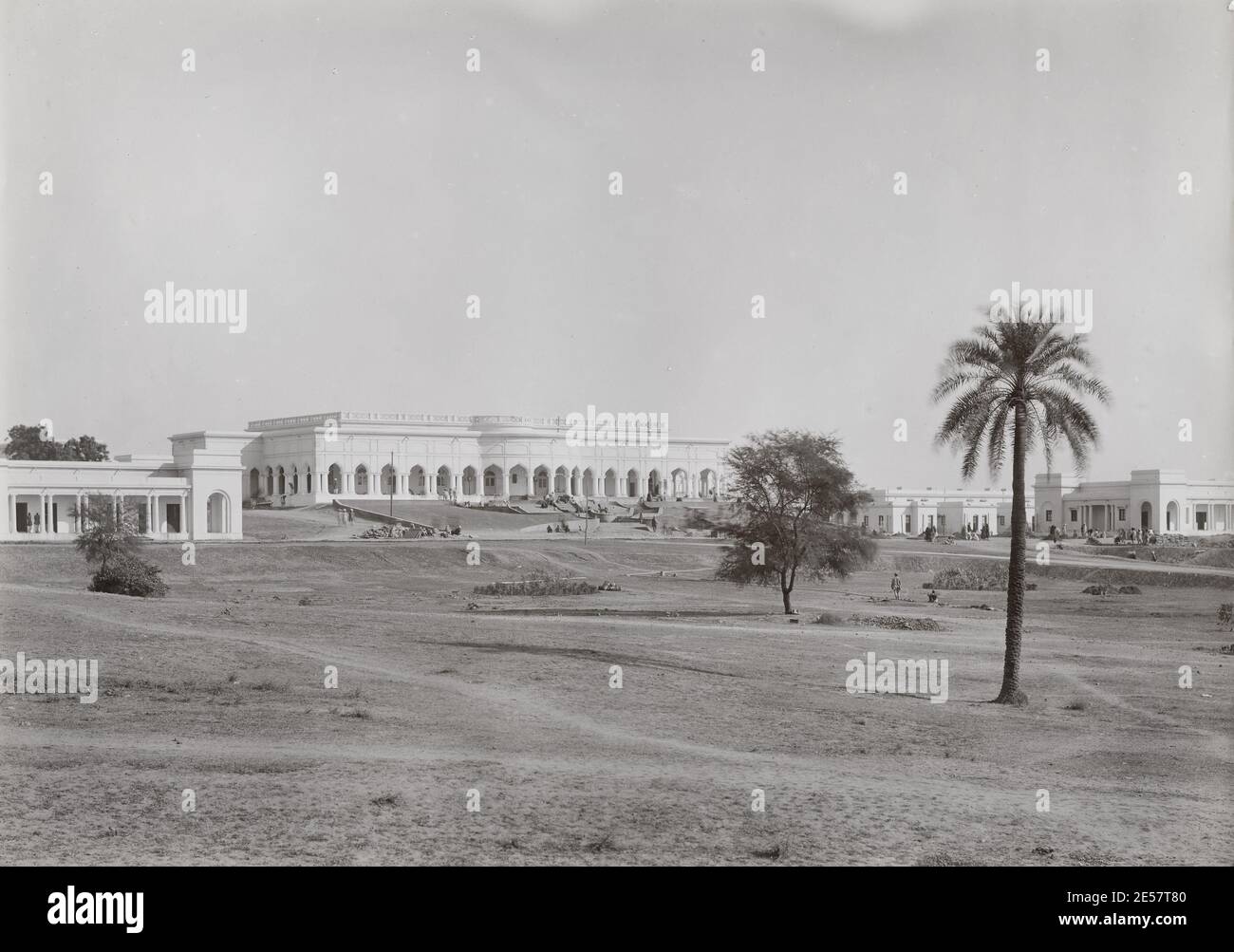 Anfang des 20. Jahrhunderts - Vintage-Foto von Gebäuden, Neu-Delhi, Indien. Stockfoto