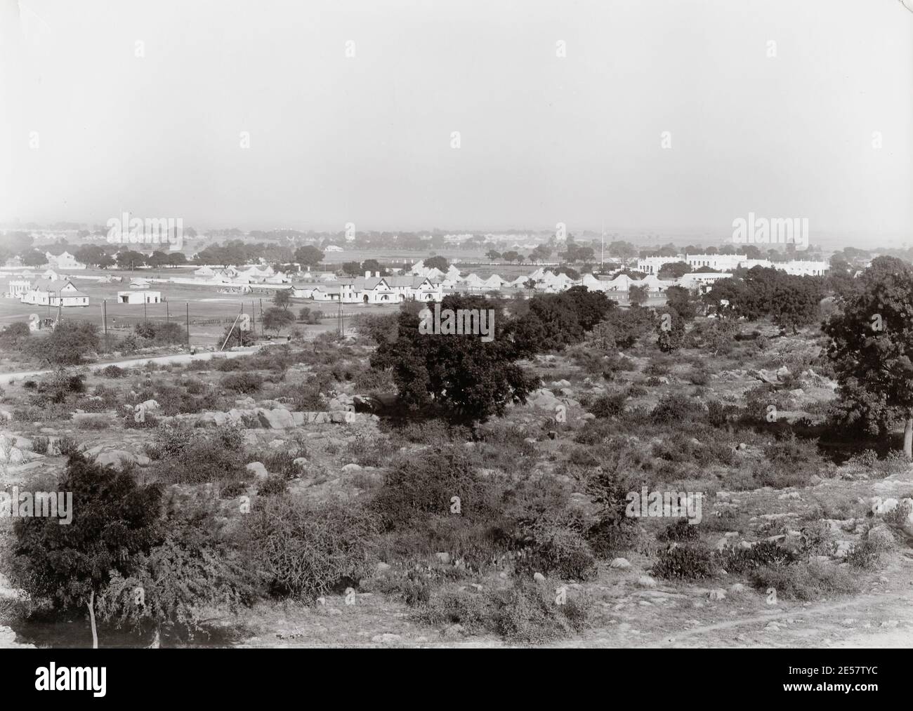 Delhi zur Zeit der Delhi Durbar, wahrscheinlich 1911, wenn auch sehr ähnlich zu den 1903 Veranstaltung. Stockfoto