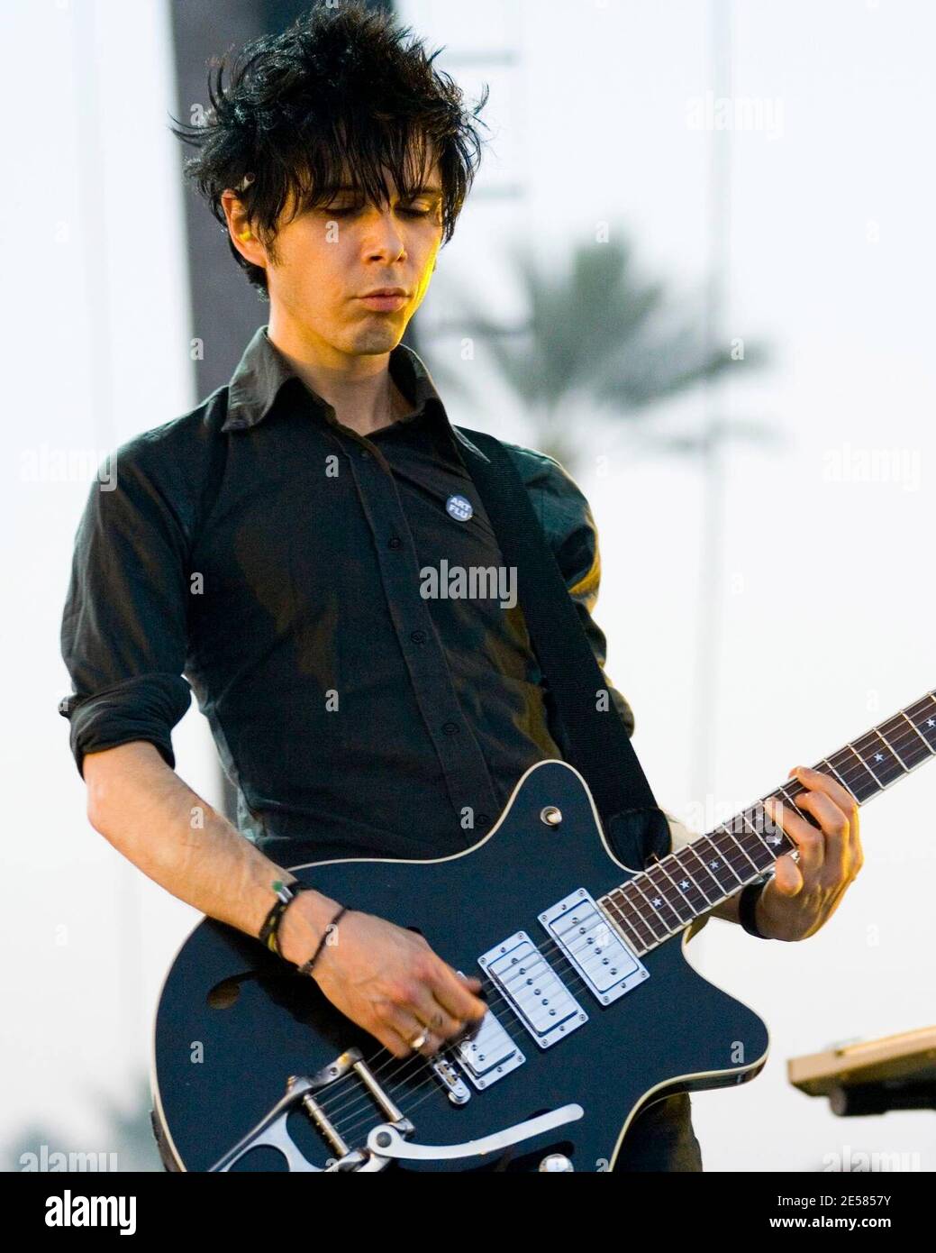 Die Yeah Yeah Yeahs tritt 2006 beim Cochella Musikfestival auf. [[laj]] Stockfoto