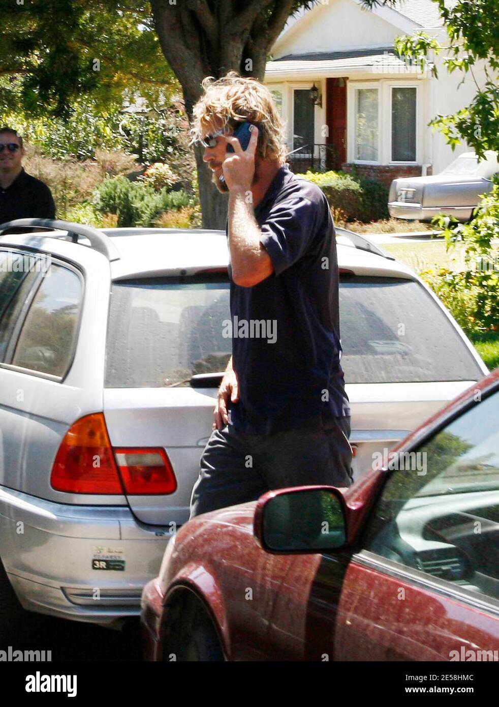 Andrew Wilson Der Bruder Der Am Sonntag Nach Einem Selbstmordversuch Den Schauspieler Owen Wilson In Seinem Haus Fand Kehrt Zu Owens Haus Zuruck Um Einige Habseligkeiten Zu Sammeln Andrew Antwortete Nicht Auf