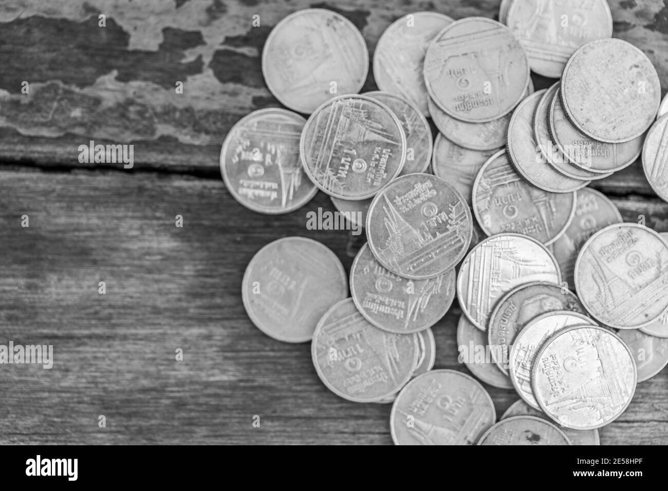 Geldwachstum Hinterlassen Sie Ihr Budget für Investitionen in die Zukunft Stockfoto