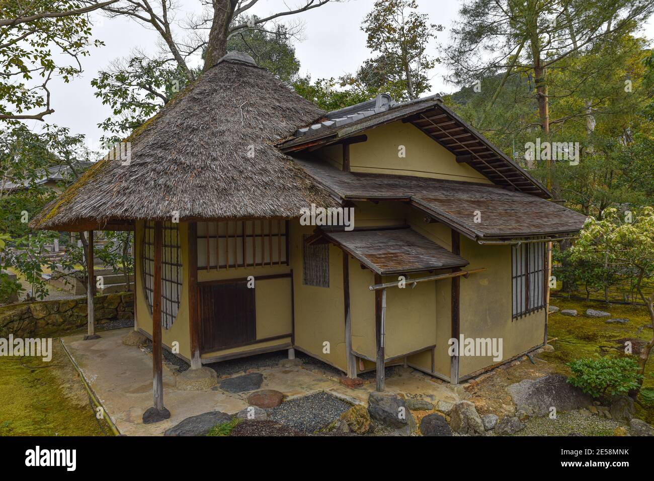 Das traditionelle Teeladen in japan Stockfoto