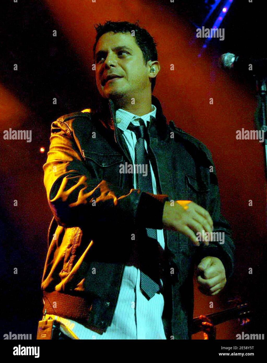 Alejandro Sanz tritt im Pearl Theatre, Palms Hotel und Casino auf. Las Vegas, NV. 11/20/07. [[cas]] Stockfoto