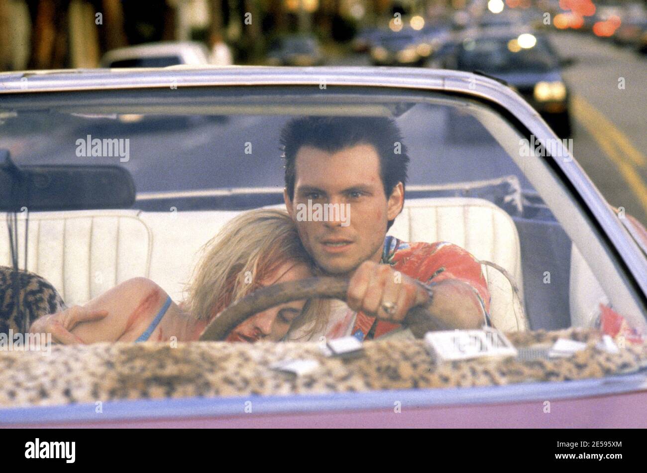 Patricia Arquette, Christian Slater, 'True Romance' (1993) Warner Bros. / Aktenzeichen # 34082-339THA Stockfoto