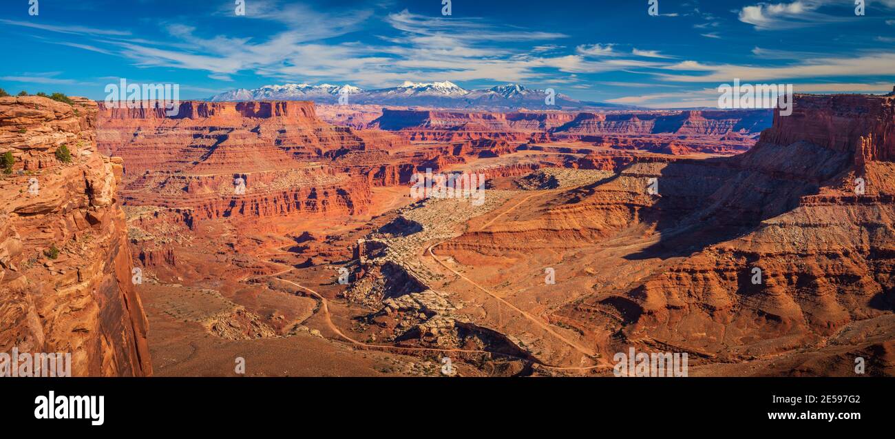 Canyonlands Nationalpark ist ein US-Nationalpark befindet sich im Südosten von Utah in der Nähe der Stadt Moab. Stockfoto