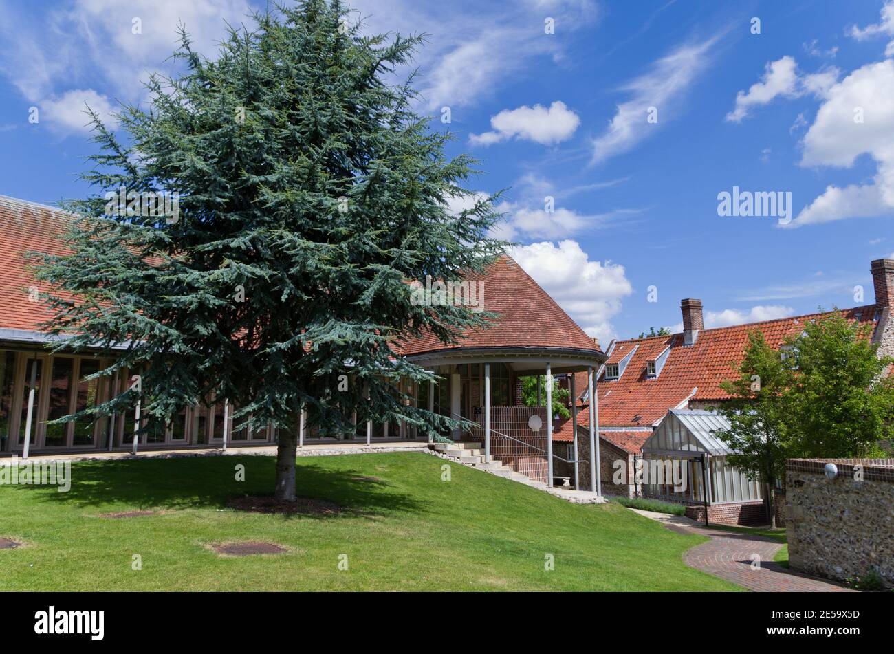 Die Kirche des Heiligtums unserer Lieben Frau von Walsingham, Little Walsingham, Norfolk, Großbritannien Stockfoto