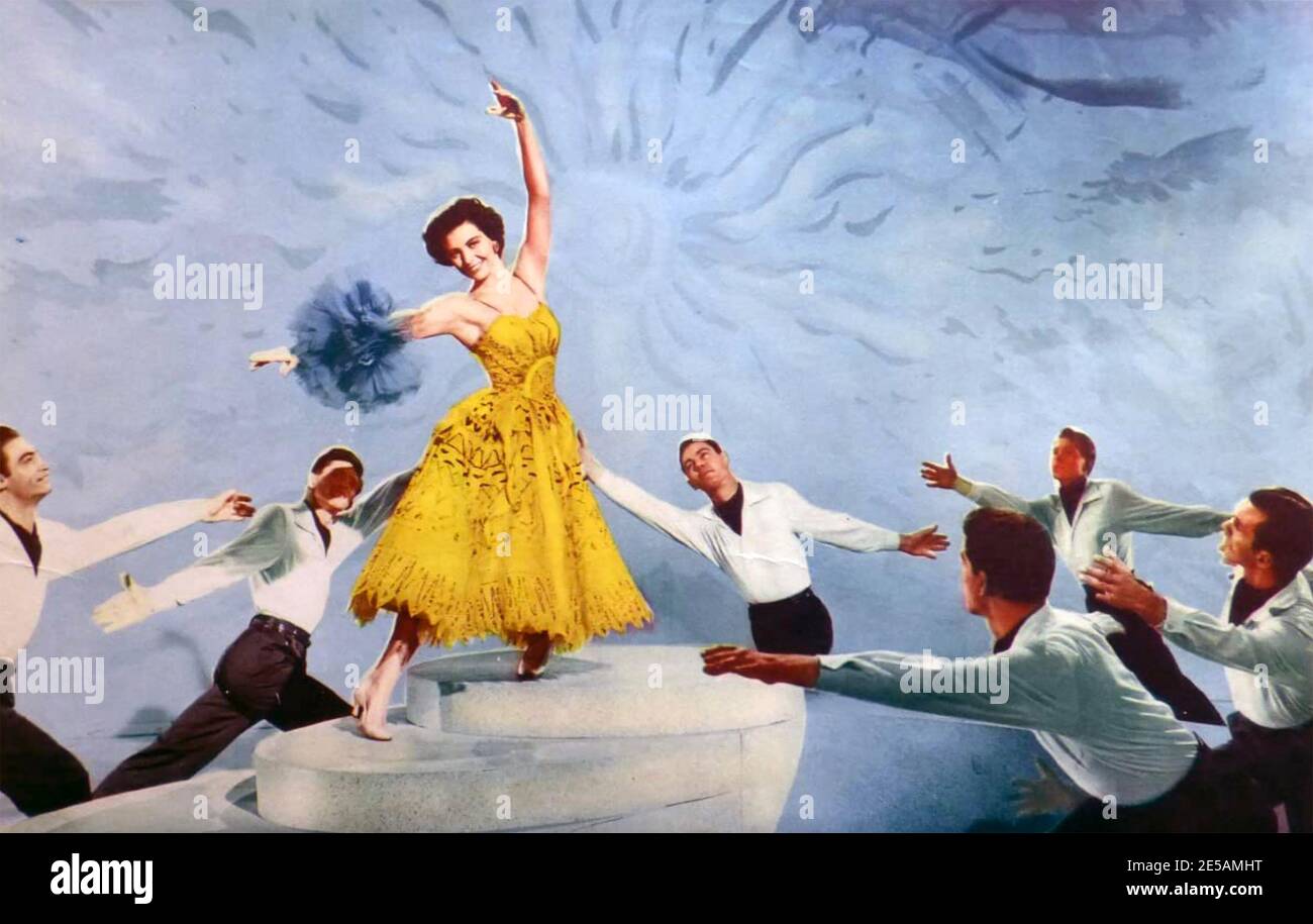 DIE BAND WAGON 1953 MGM Filmmusical mit Cyd Charisse Stockfoto