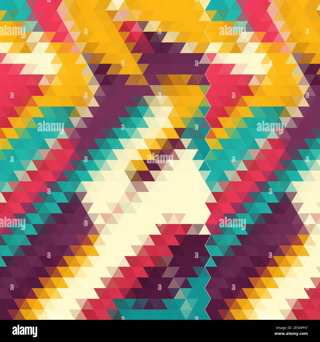 Geometrischer abstrakter Hintergrund. Vektor-Farbdarstellung. eps 10 Stock Vektor
