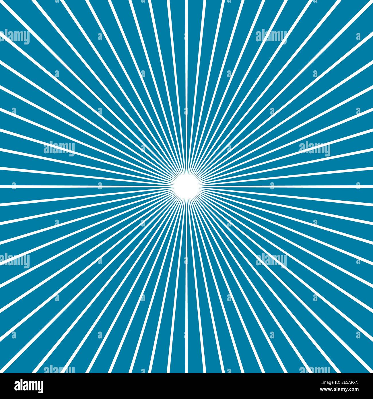 Sunburst Poster Sonnenstrahlen Sunburst Hintergrund Textur Sonne flach Hintergrund Stockfoto