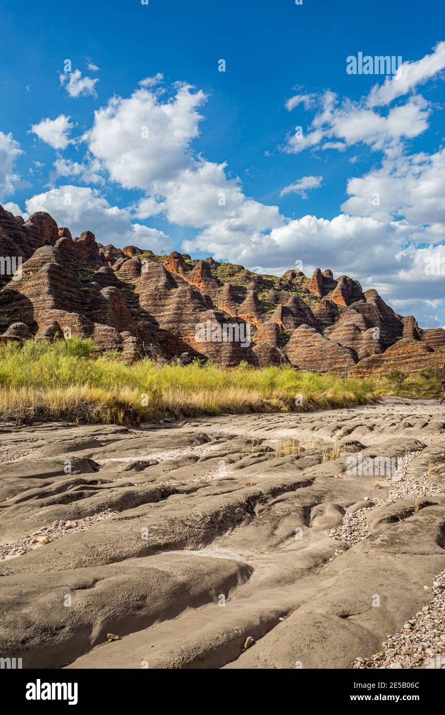 Bungle Bungles, Purnululu National Park, Kimberley Region, Western Australia, Australien Stockfoto