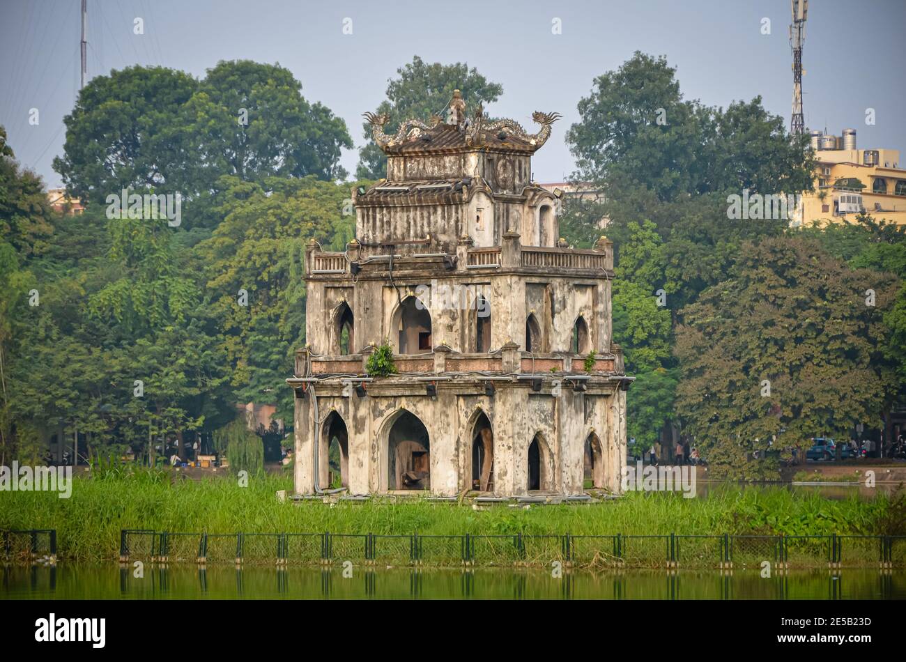 Hoan-Kiem-See, Hanoi, Vietnam Stockfoto