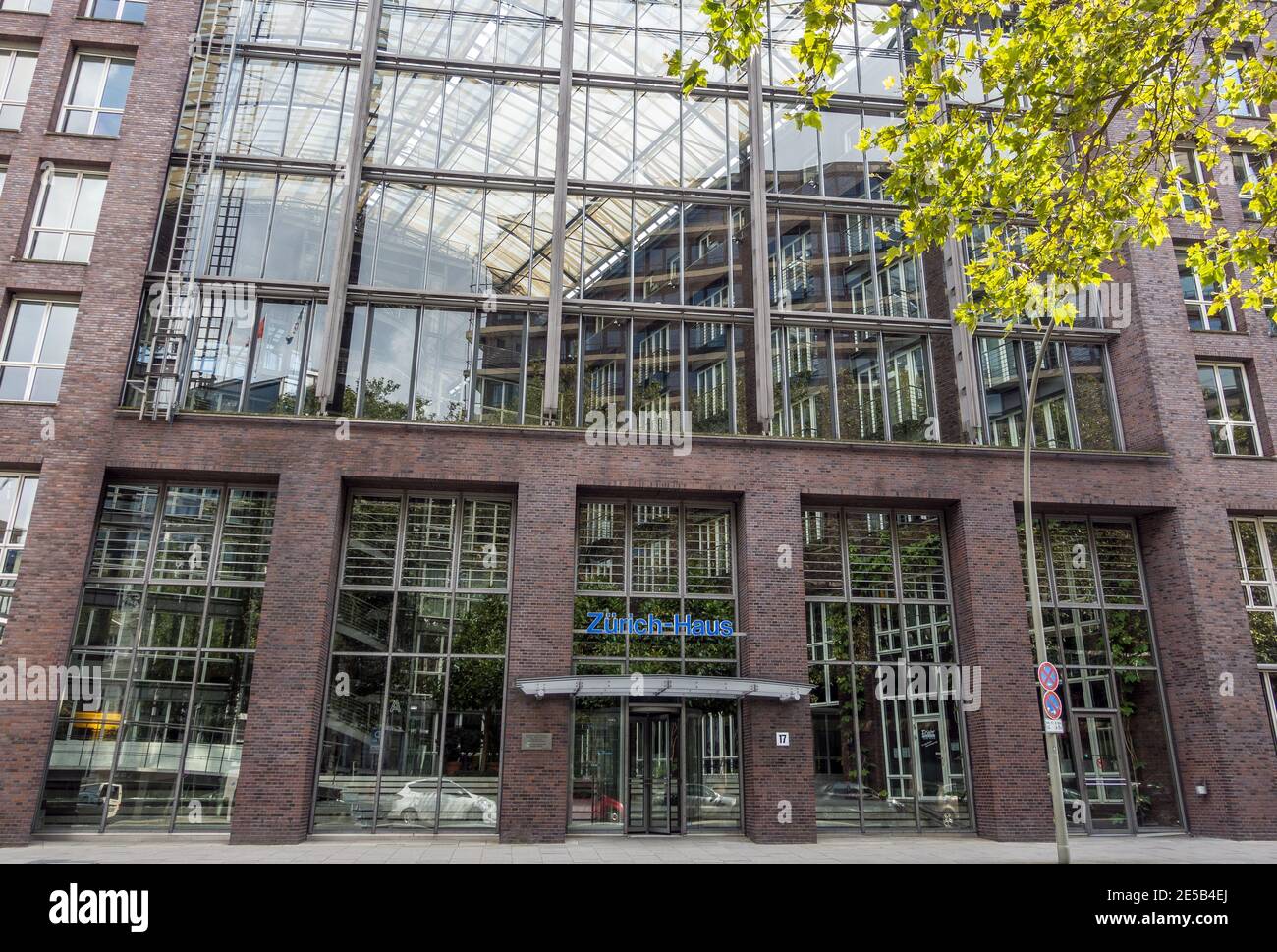 Bürogebäude Zürich Haus in der Hamburger Altstadt in Deutschland Stockfoto