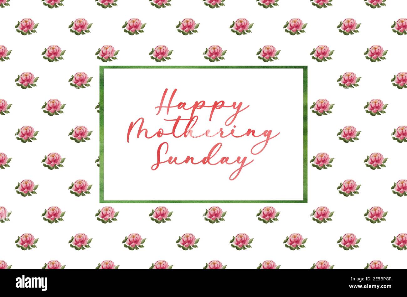 Schöne Aquarell Zeichnung von hellen Blumen. Nahaufnahme Stockfoto