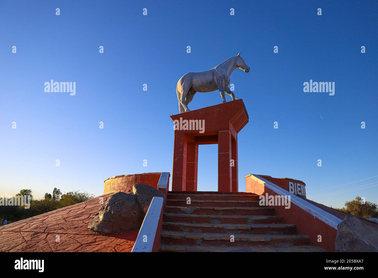 Cumpas, Sonora, Mexiko. Pueblos de mexico. Pueblos de sonora (Foto von Luis Gutierrez/NortePhoto.com)... Cupas, Sonora, Mexiko. Städte in Mexiko. Städte von sonora (Foto von Luis Gutierrez / NortePhoto.com) Stockfoto