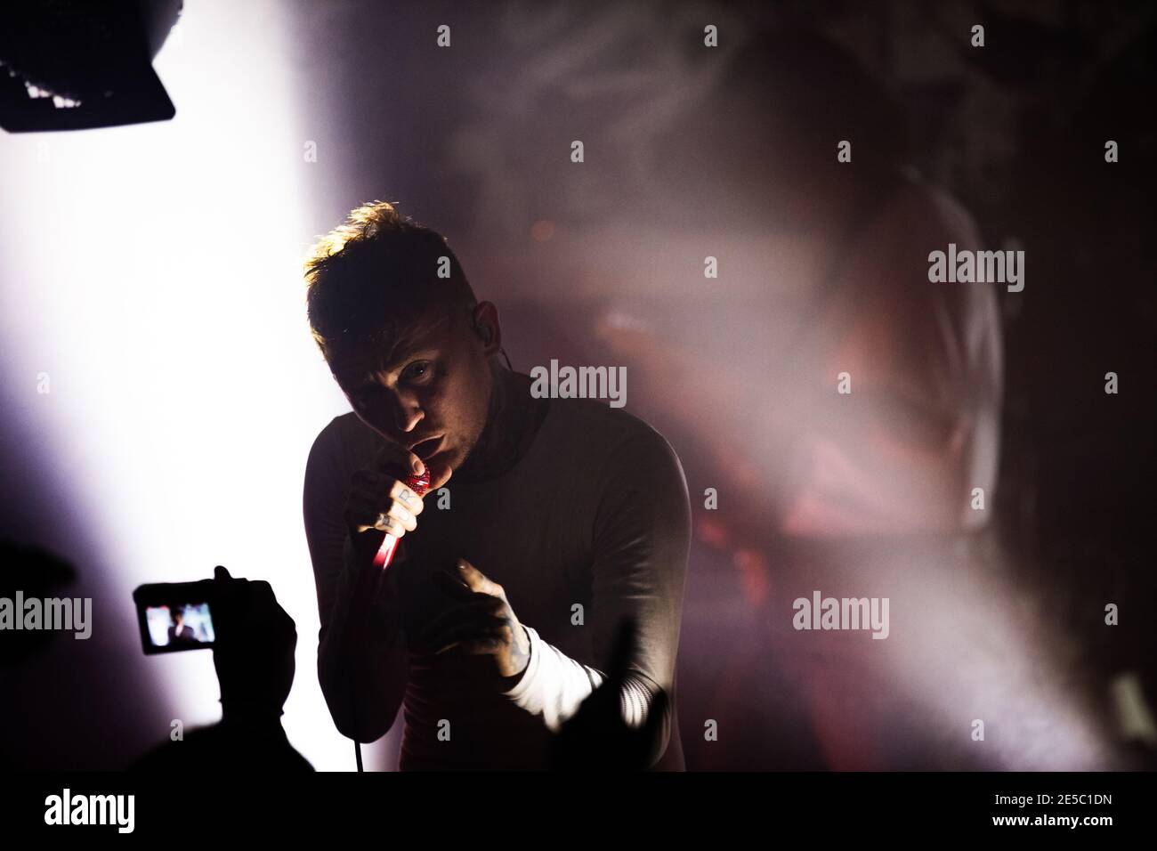 Frank Carter und die Rattlesnakes - 21. Feb 2019 - Newcastle Think Tank Stockfoto