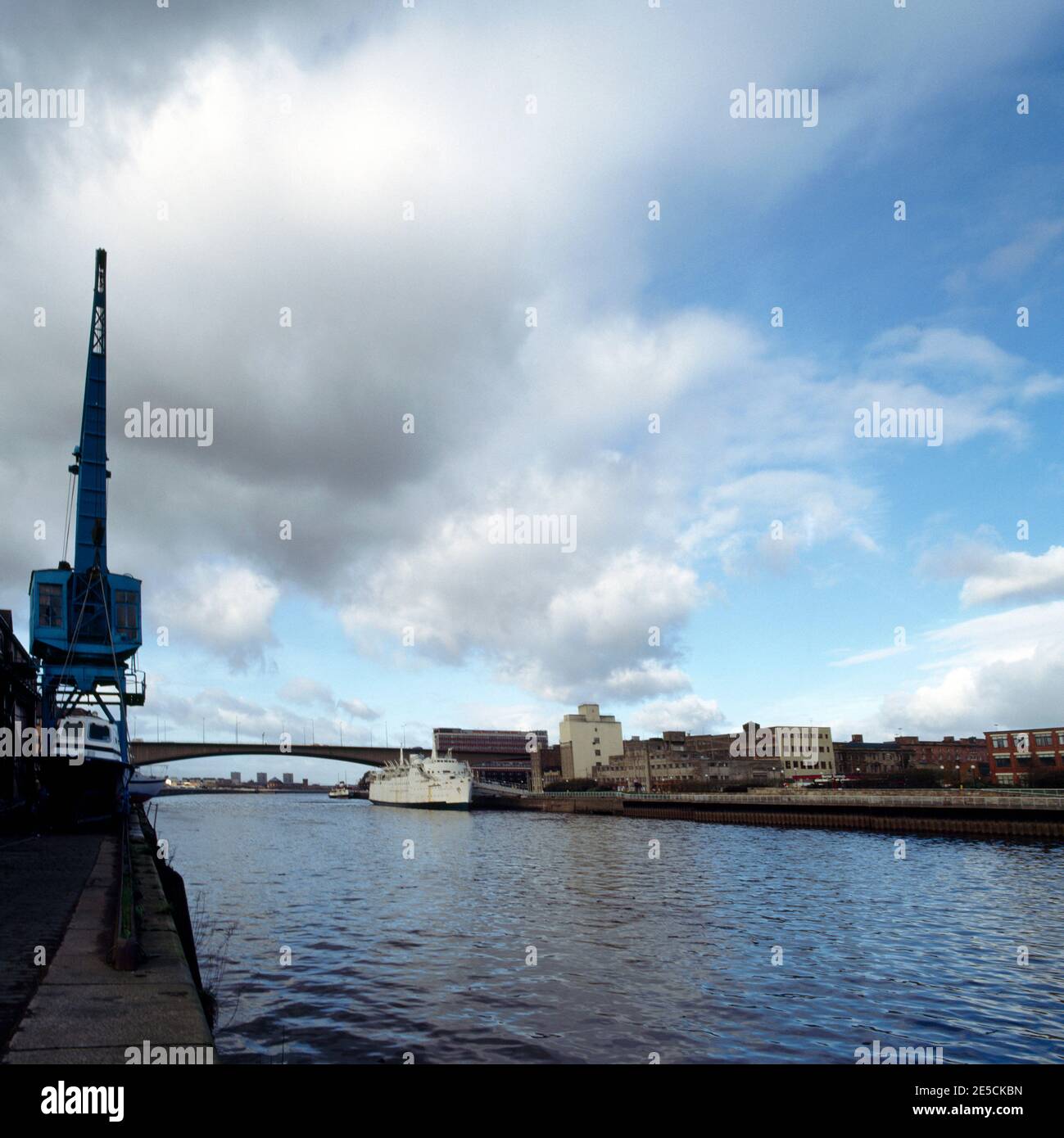 Glasgow Scotland River clyde Stockfoto