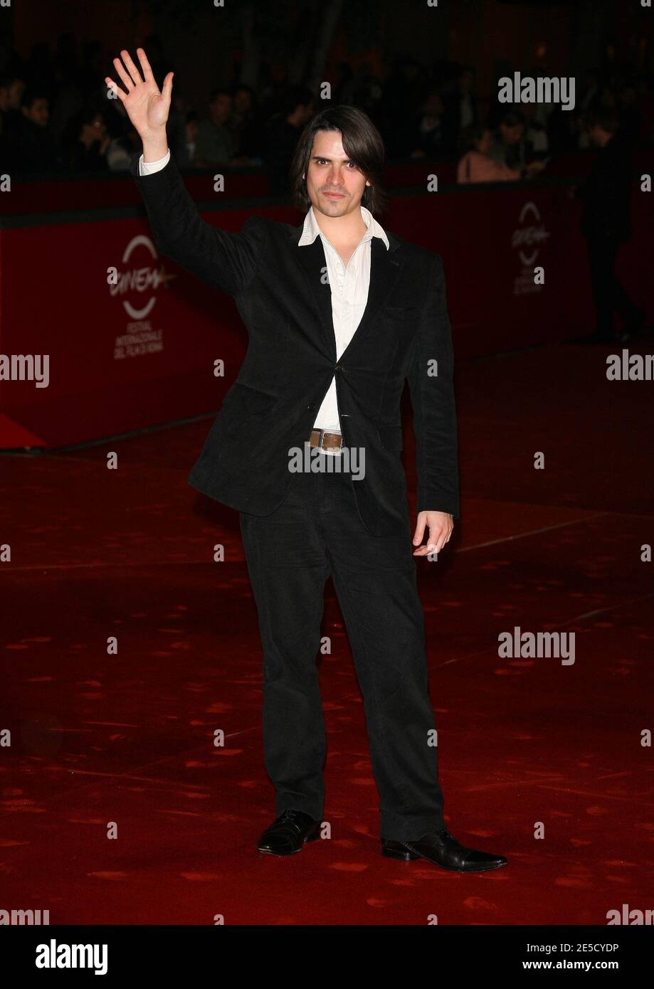 Guillaume Quatravaux kommt auf rotem Teppich für die Vorführung von Le Plaisir De Chanter im Rahmen des 3. 'Rome Film Festival' in Rom, Italien am 28. Oktober 2008. Foto von Denis Guignebourg/ABACAPRESS.COM Stockfoto