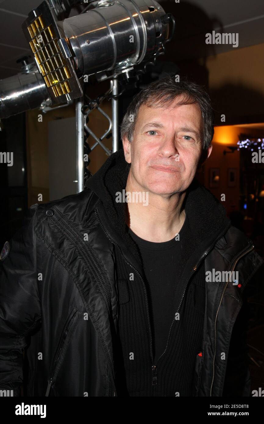 Francis Huster bei der Premiere seines Films 'UN homme et son chien' (mit Jean Paul Belmondo) und der Eröffnungsfeier des 9. Filmfestivals Musik und Kino in Auxerre, Frankreich am 12. November 2008. Foto von Benoit Pinguet/ABACAPRESS.COM Stockfoto